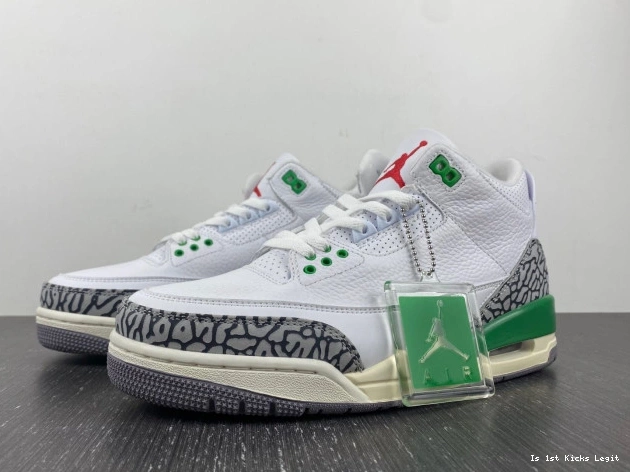 Jordan Green CK9246-136 (W) Retro 3 Lucky 0814